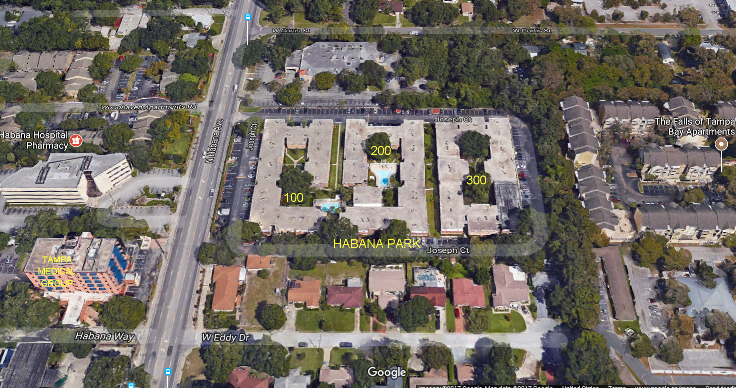 Aerial photo of Habana Park