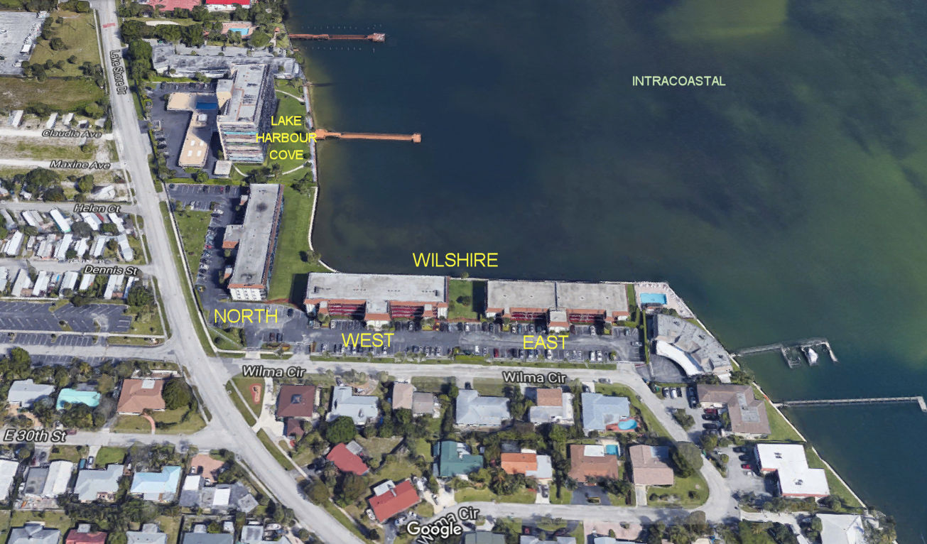 Aerial photo of Wilshire West