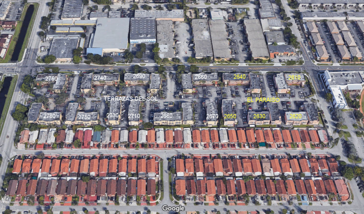 Aerial photo of Terrazas del Sol