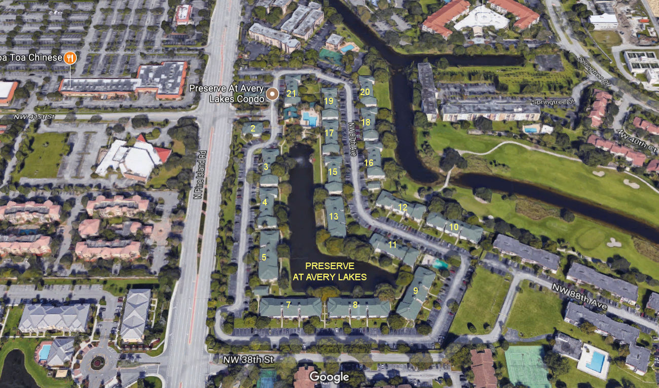 Aerial photo of Preserve at Avery Lakes