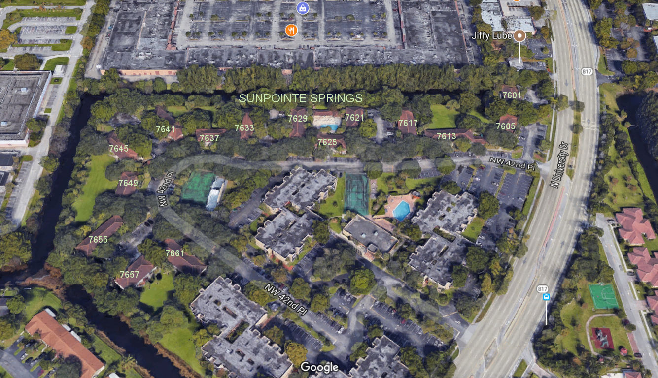 Aerial photo of Sunpointe Springs