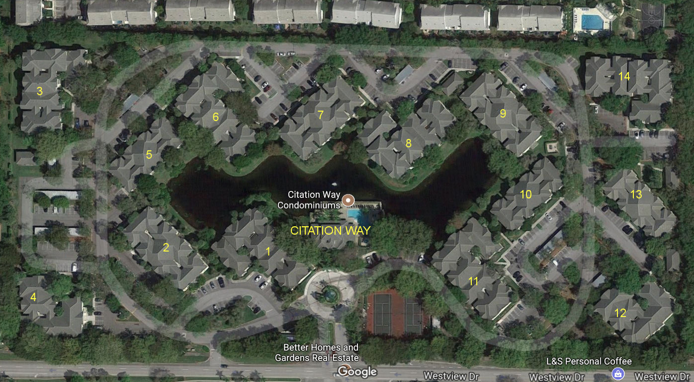 Aerial photo of Citation Way