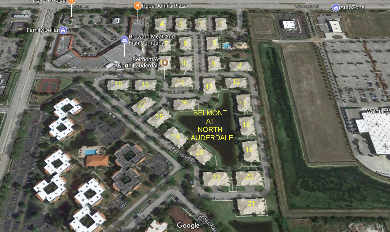 Aerial photo of Belmont at North Lauderdale