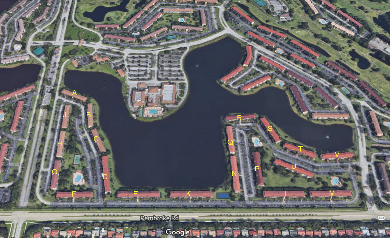 Aerial photo of Ivanhoes West at Century Village (A-J)