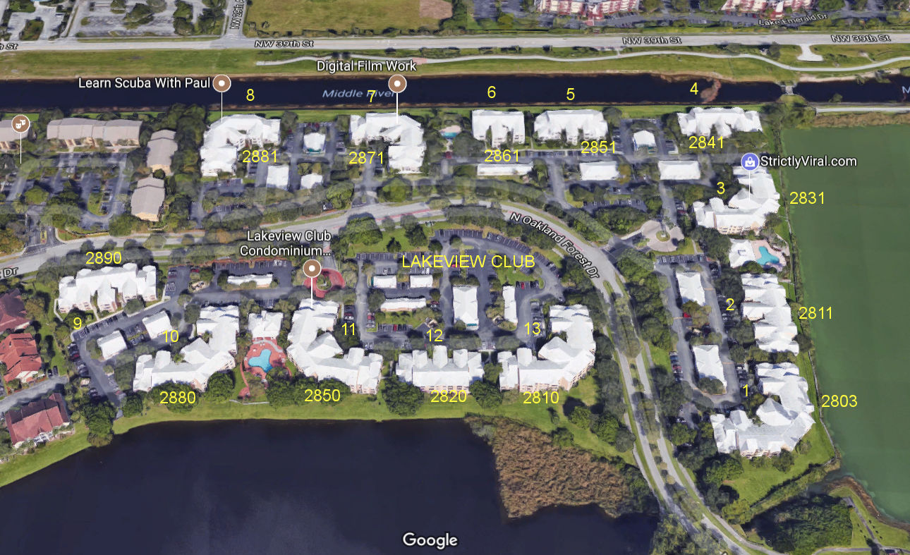 Aerial photo of Lakeview Club 1-13