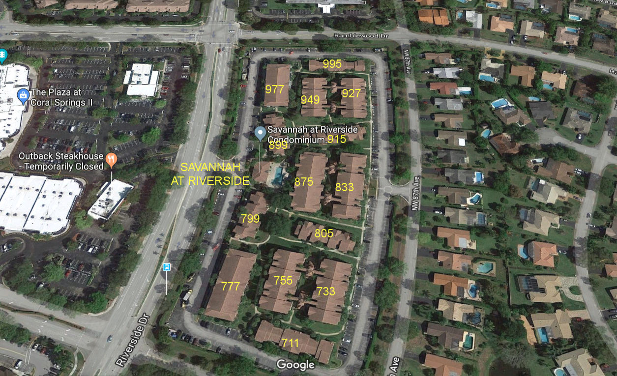 Aerial photo of Savannah at Riverside