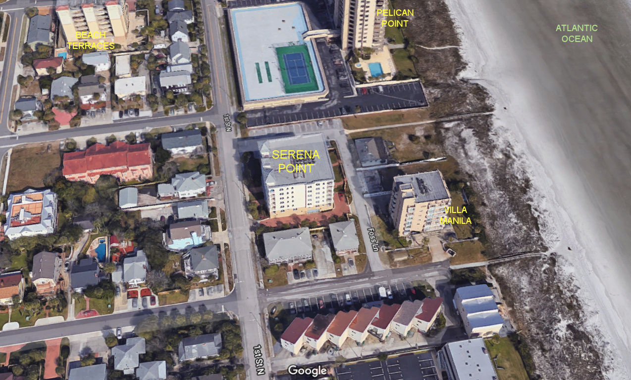 Aerial photo of Serena Point