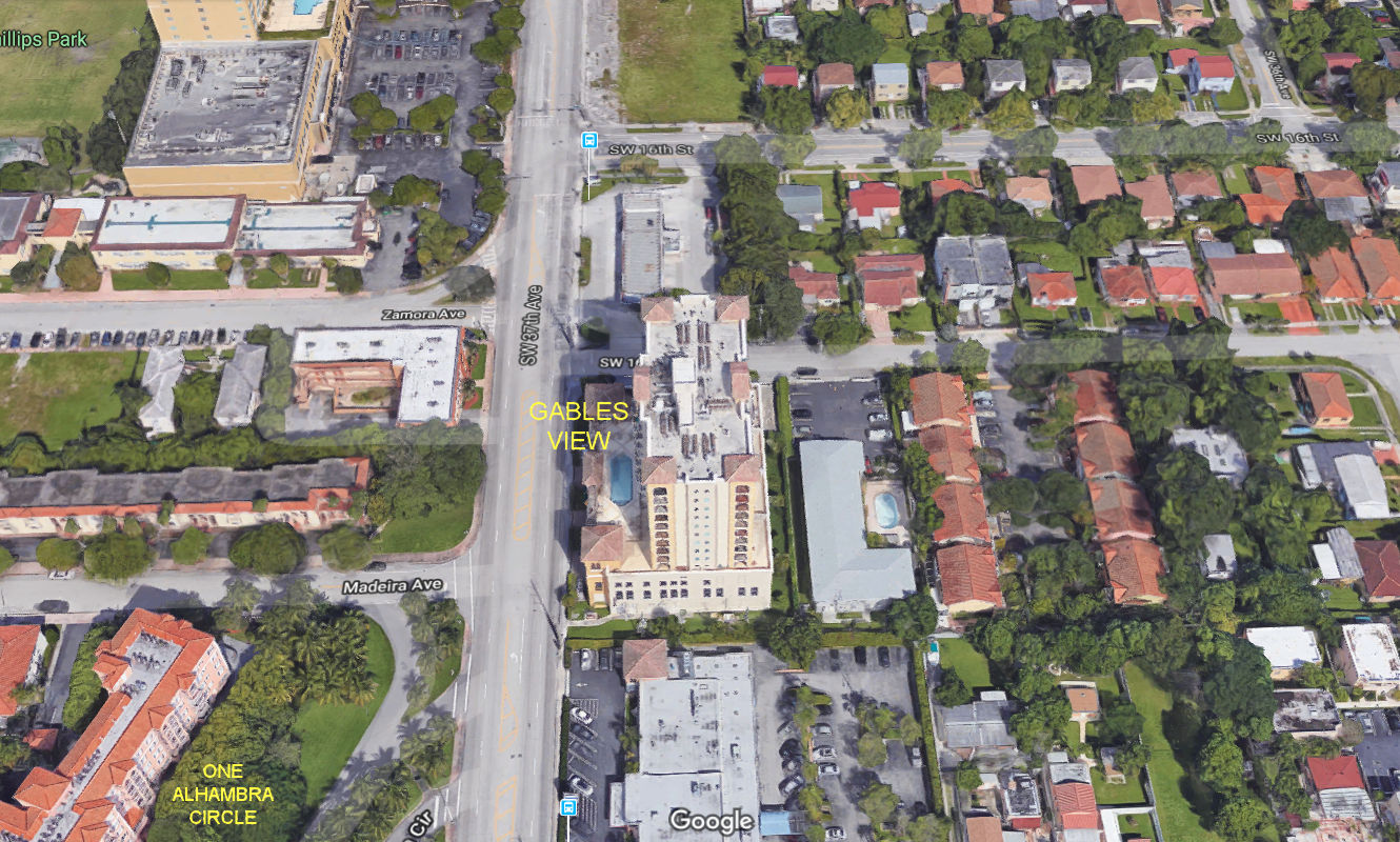 Aerial photo of Gables View