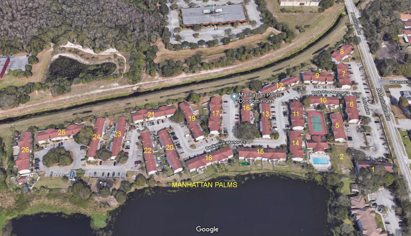 Aerial photo of Manhattan Palms