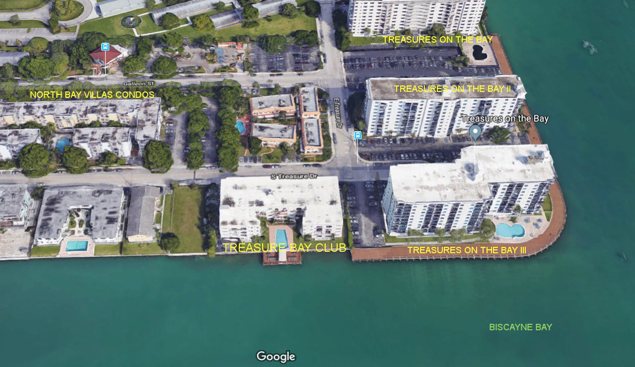 Aerial photo of Treasure Bay Club