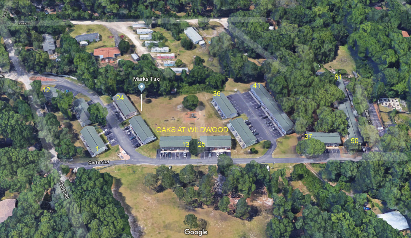 Aerial photo of Oaks at Wildwood