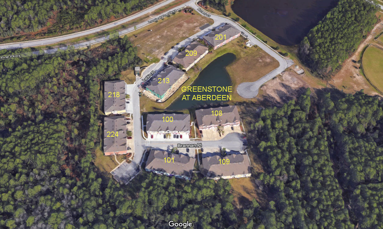 Aerial photo of Greenstone at Aberdeen