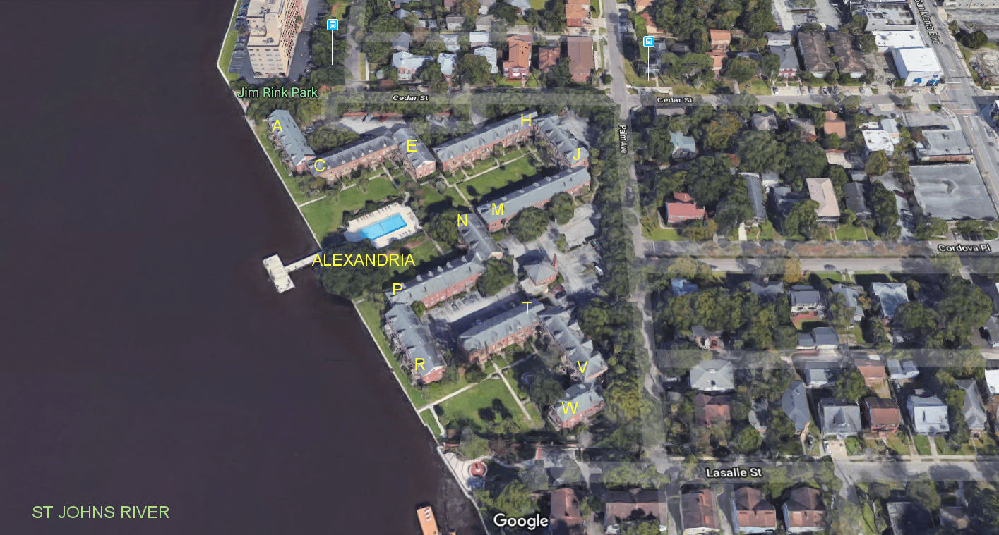 Aerial photo of Alexandria