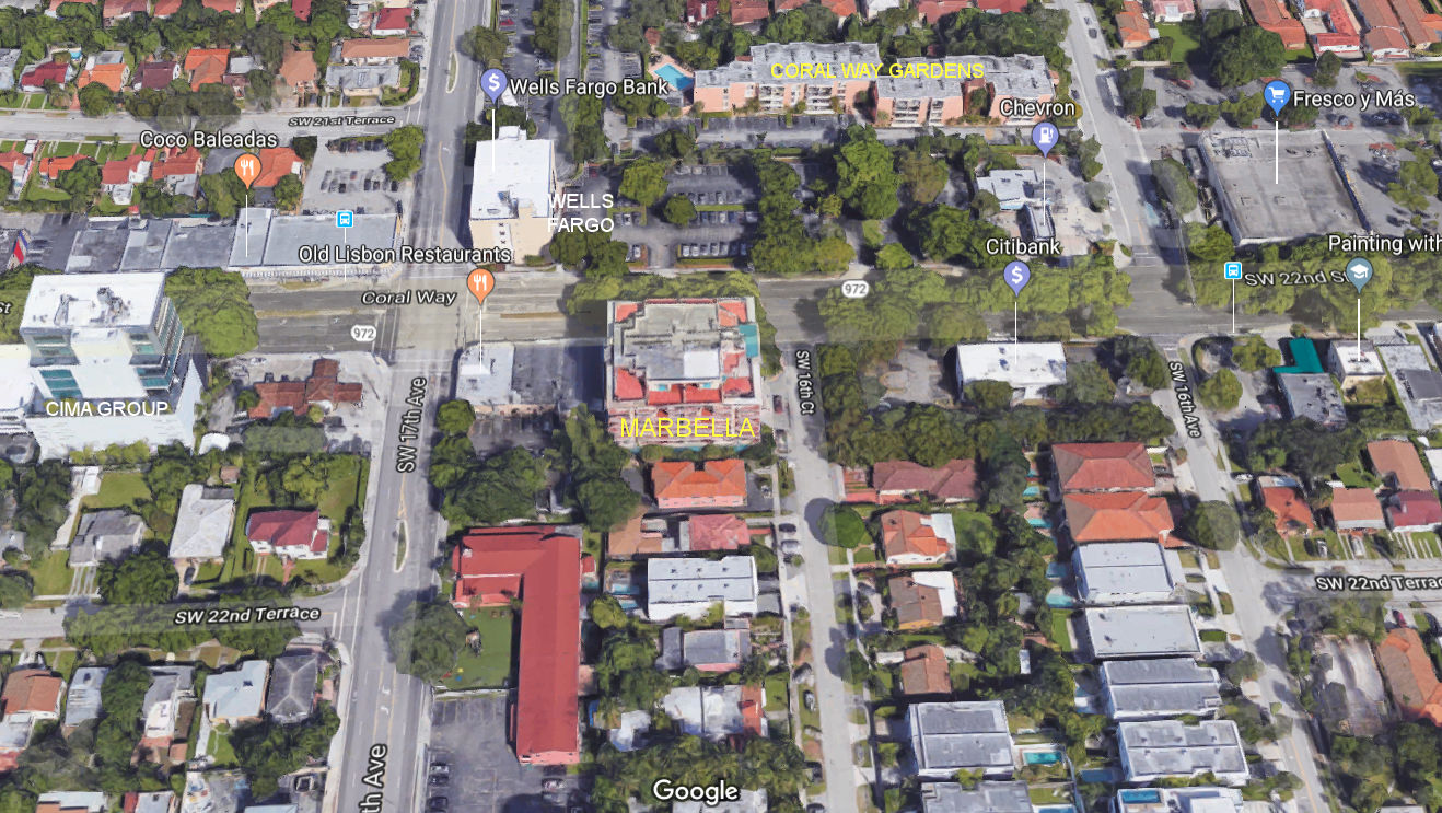 Aerial photo of Marbella