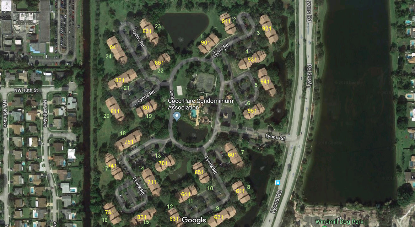 Aerial photo of Coco Parc