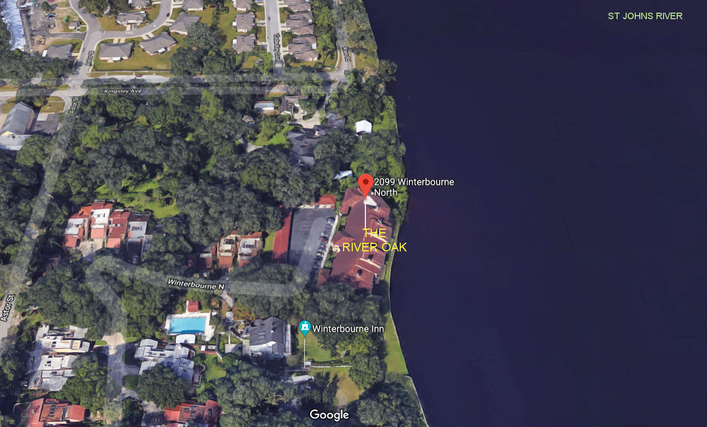 Aerial photo of River Oak