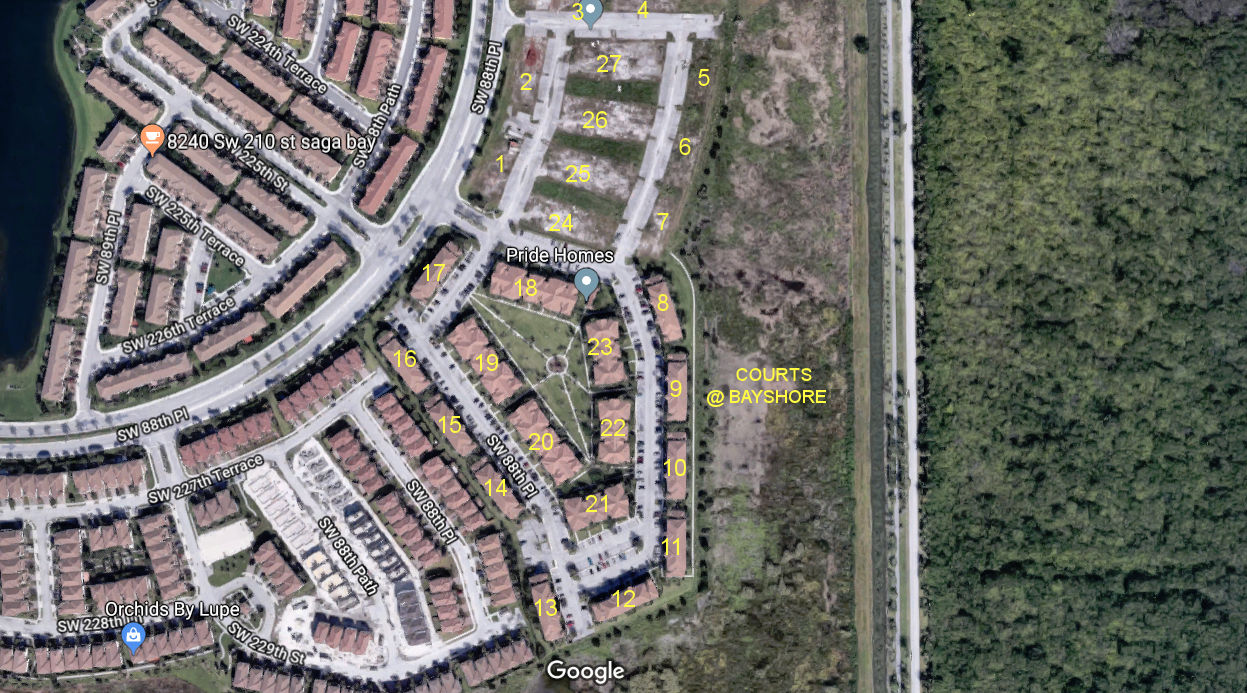 Aerial photo of Courts at Bayshore 2 (The)