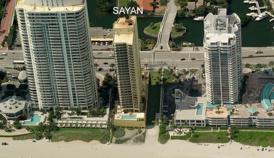 Aerial photo of Sayan