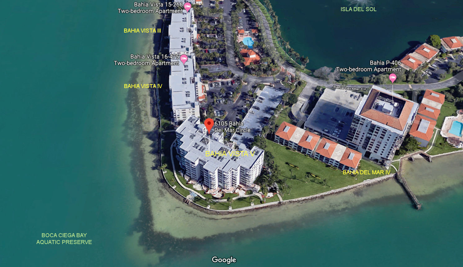 Aerial photo of Bahia Vista V