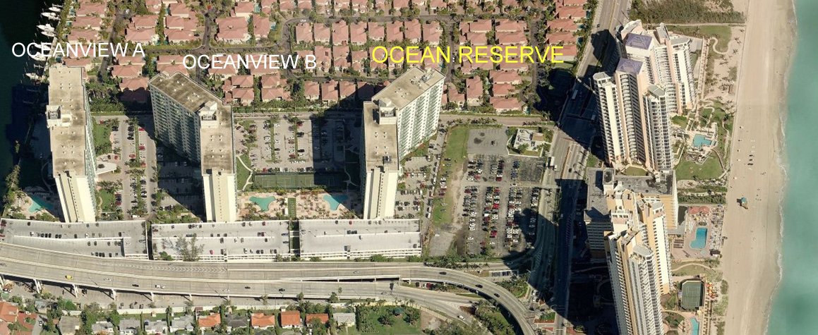 Aerial photo of Ocean Reserve