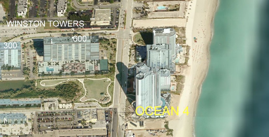 Aerial photo of Ocean Four