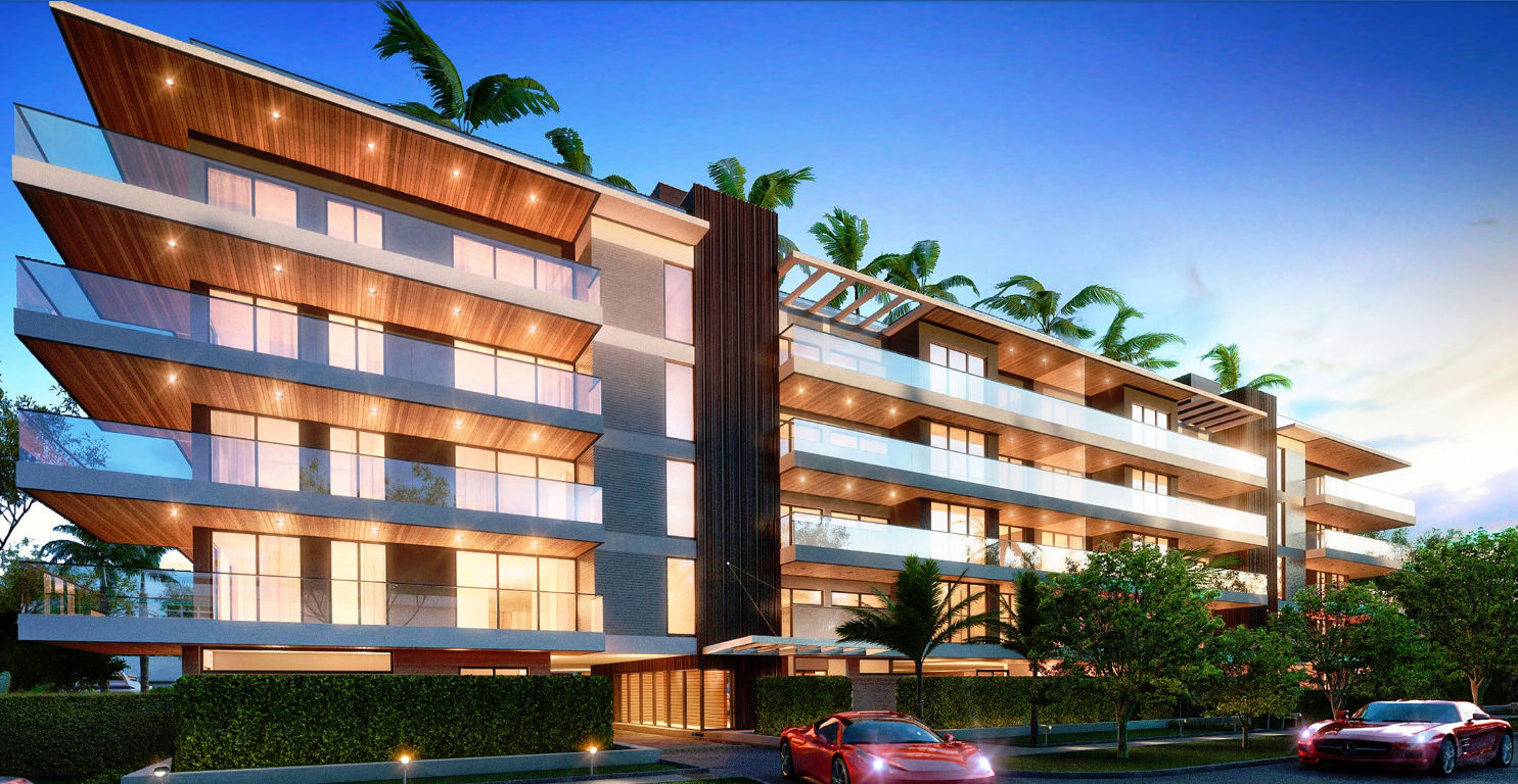 Aerial photo of AquaLuna Las Olas