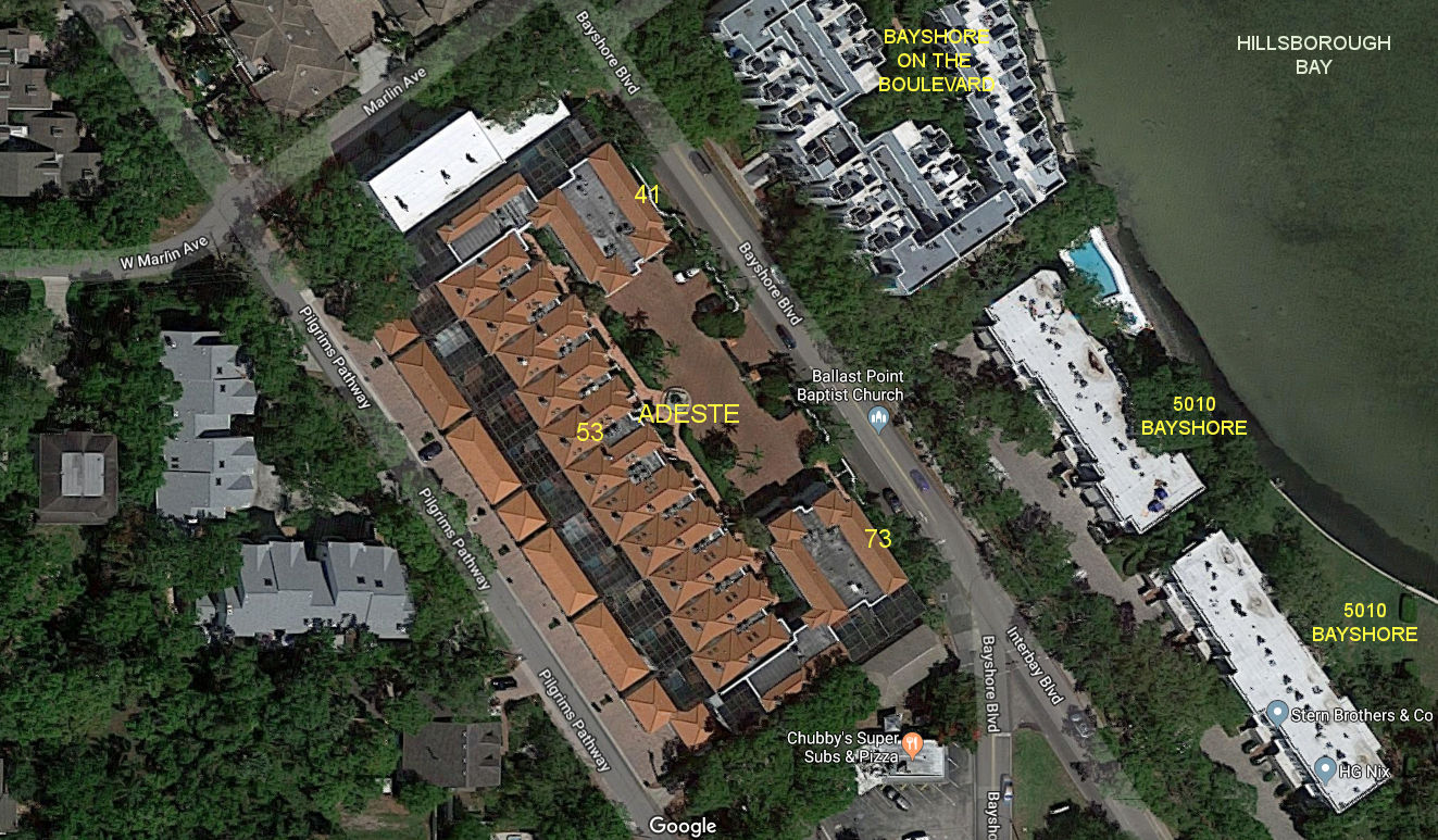 Aerial photo of Adeste