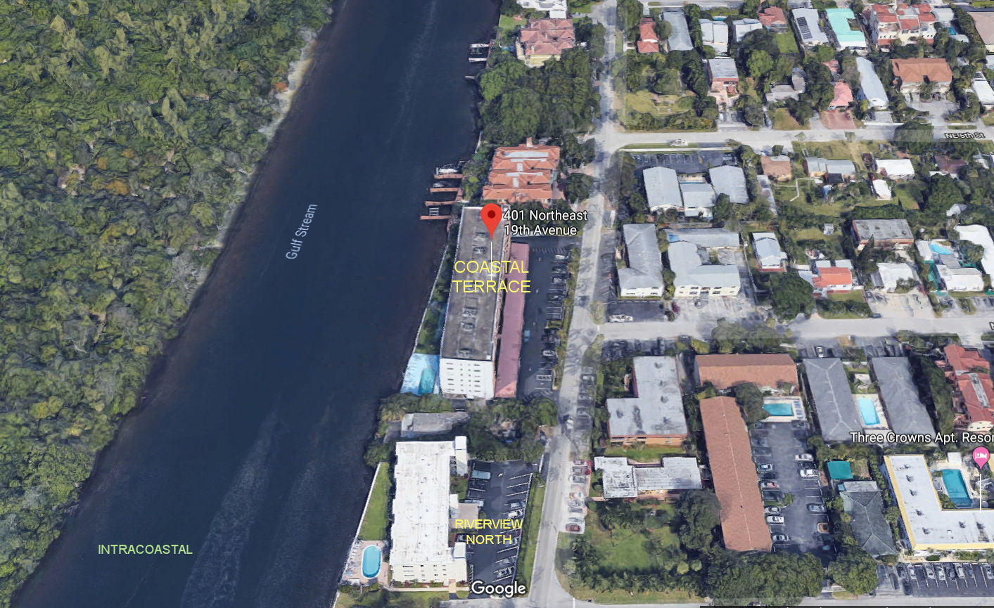 Aerial photo of Coastal Terrace