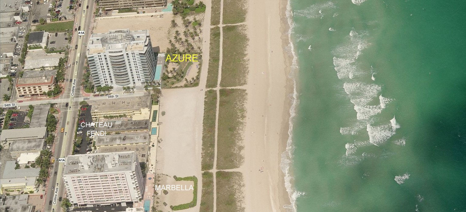 Aerial photo of Azure