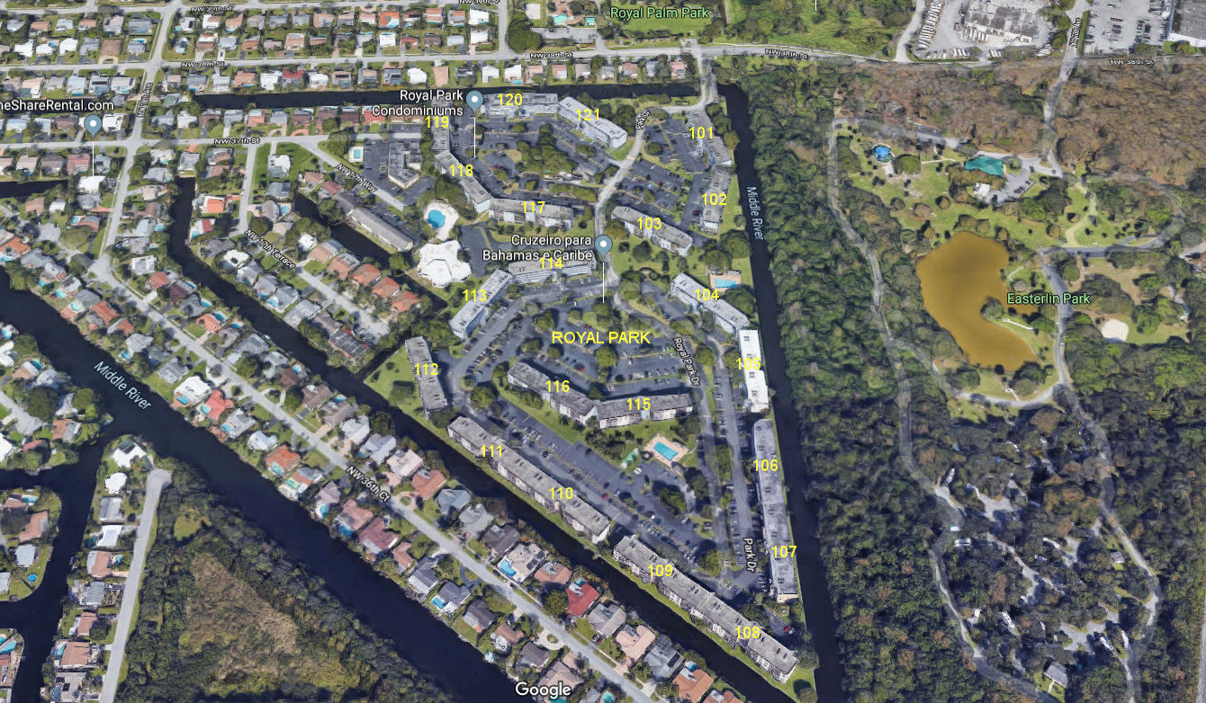 Aerial photo of Royal Park (101 - 121)