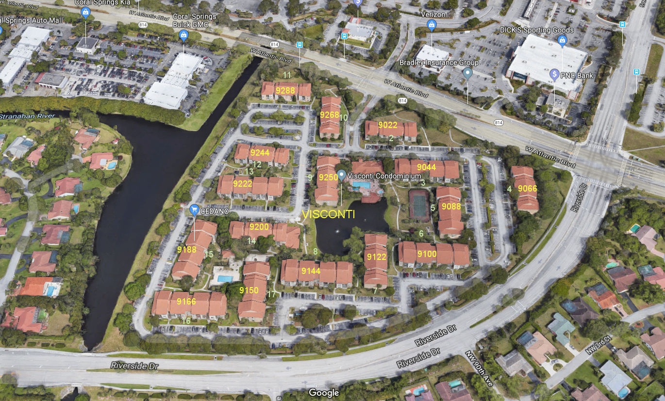 Aerial photo of Visconti (2 to 17)