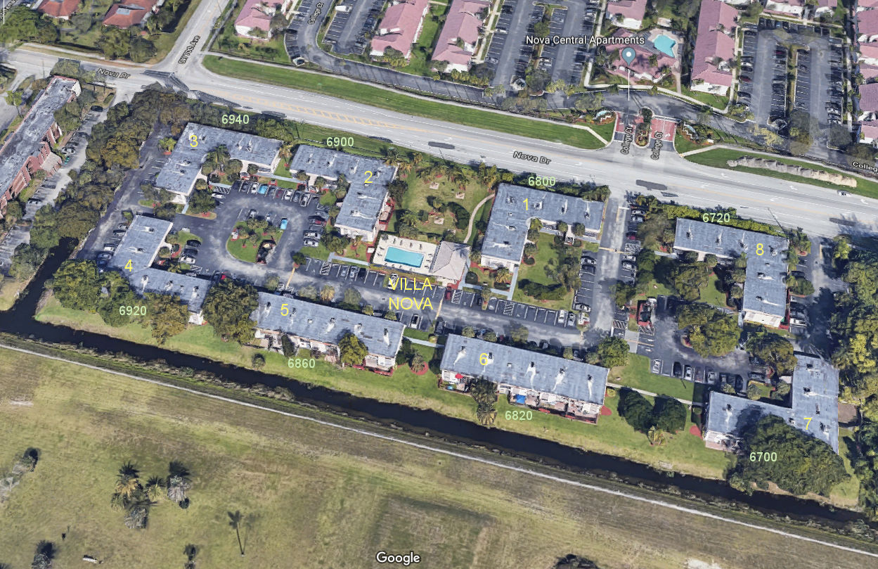 Aerial photo of Villa Nova