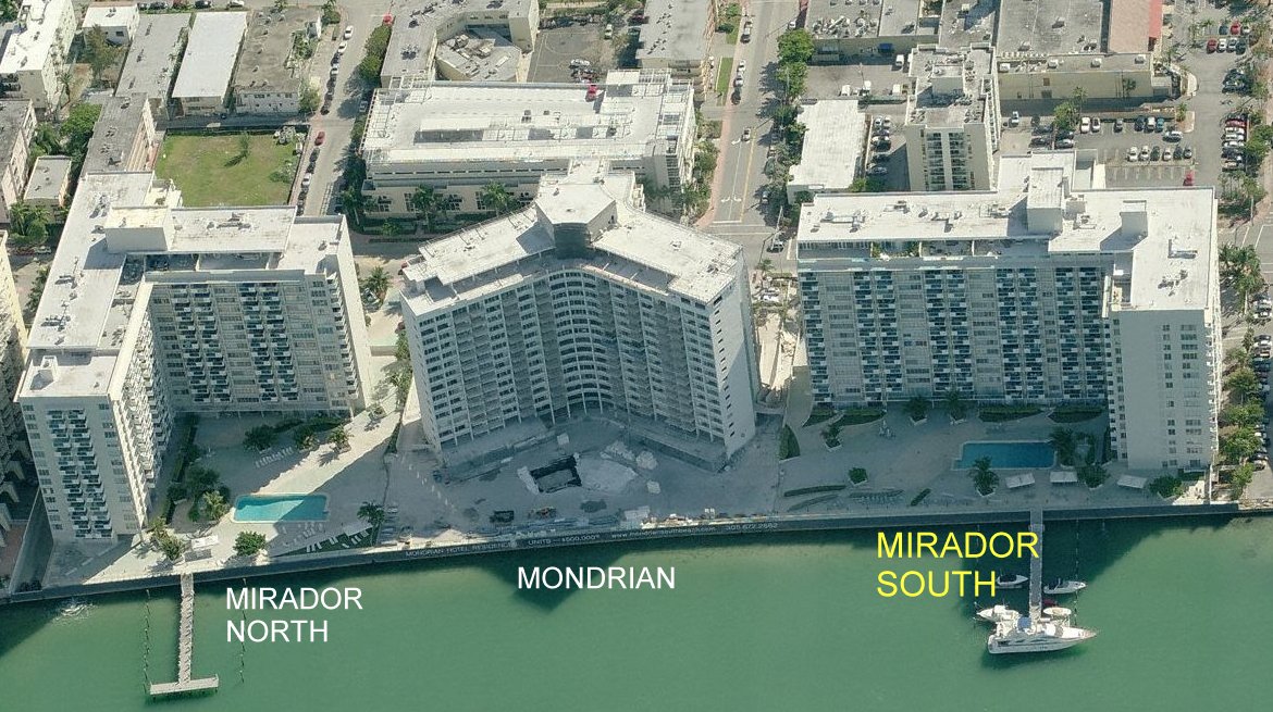 Aerial photo of Mirador South