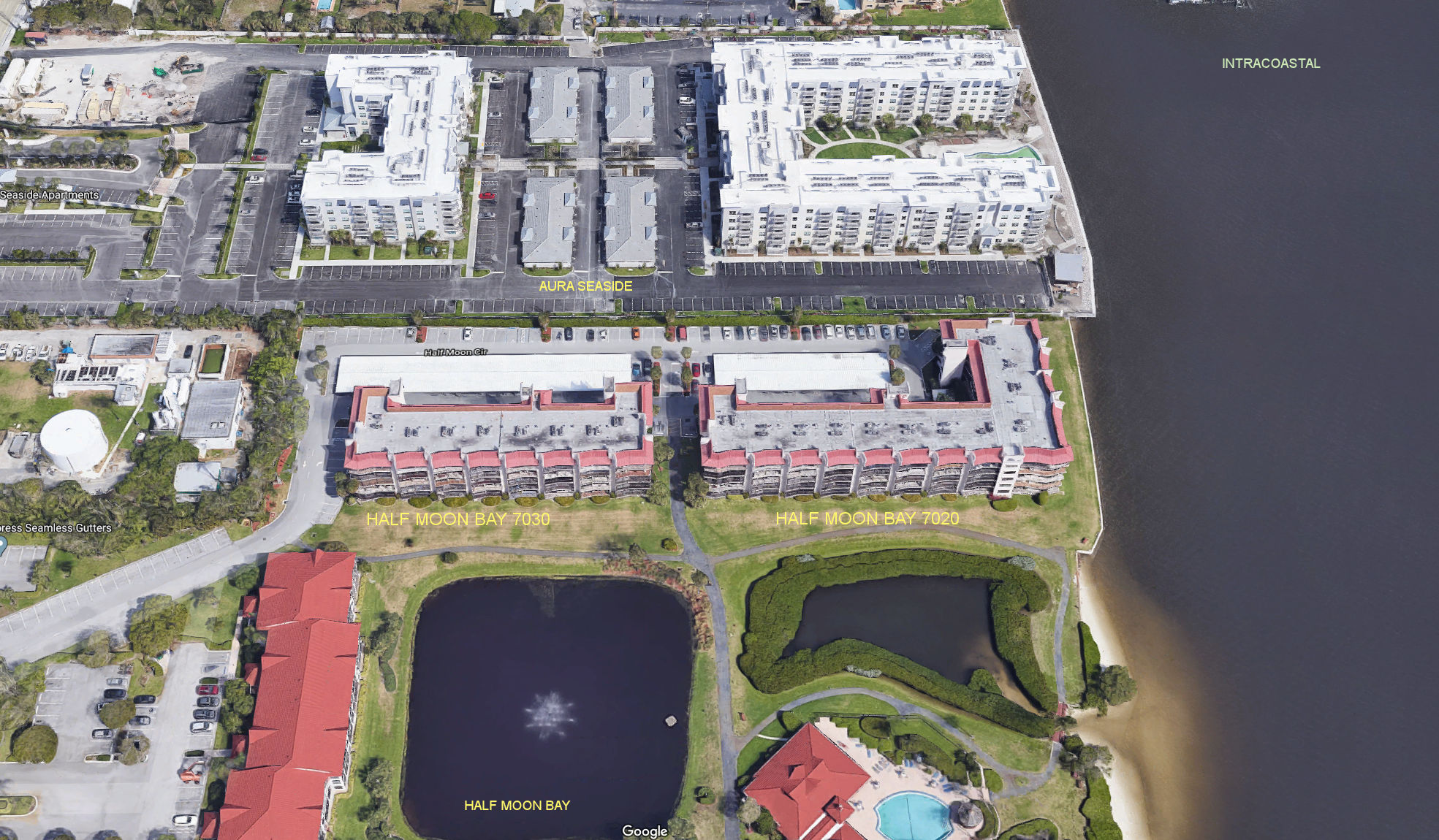 Aerial photo of Half Moon Bay 7020 & 7030