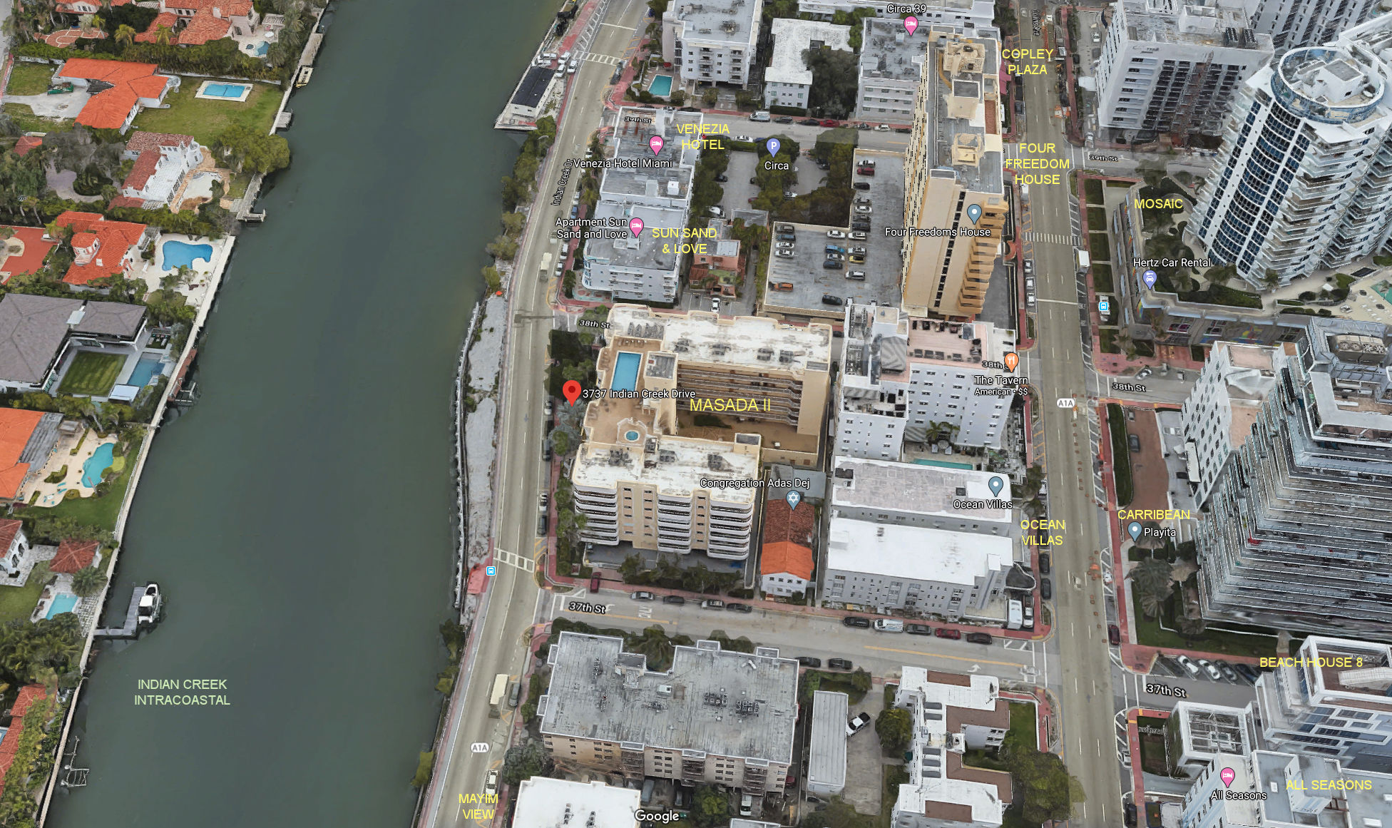 Aerial photo of Masada II