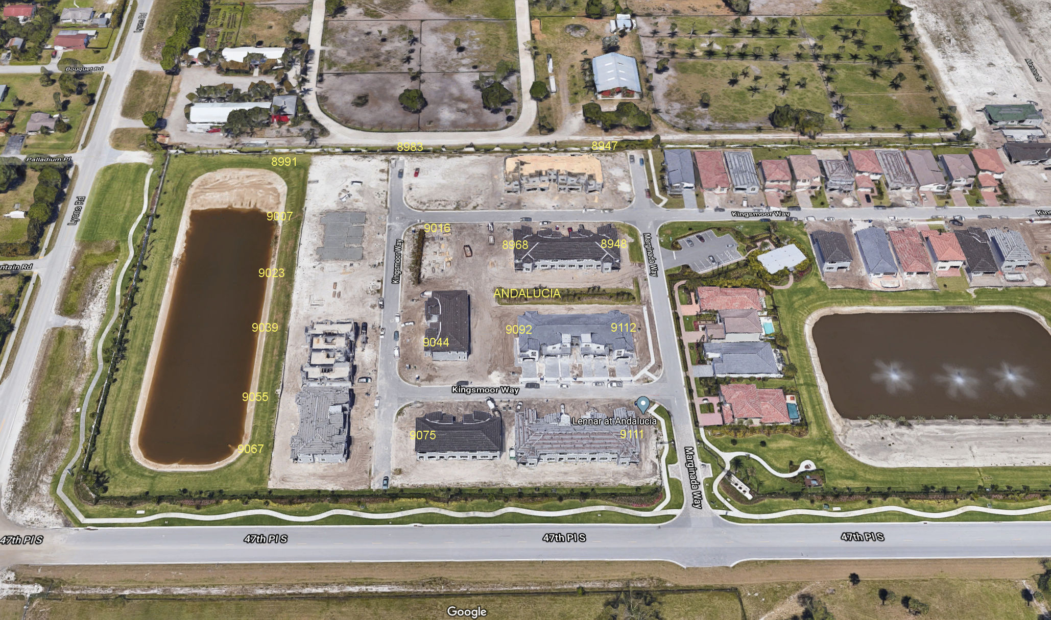 Aerial photo of Andalucia