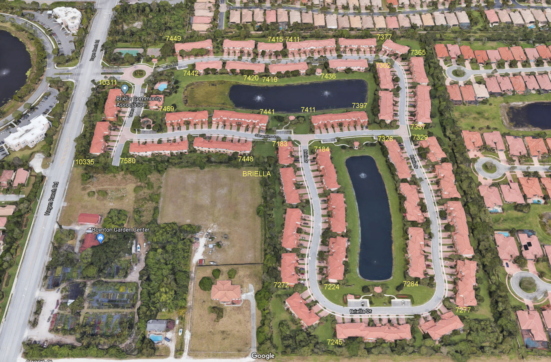 Aerial photo of Briella