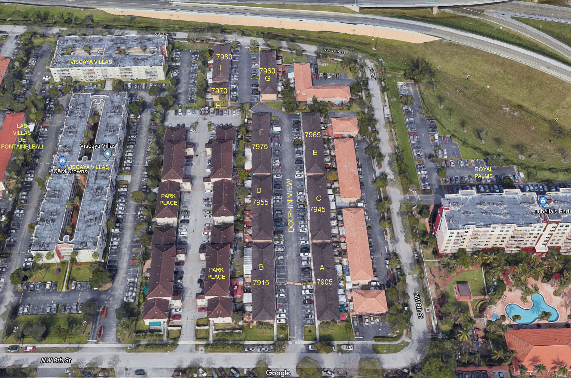 Aerial photo of Dolphin View