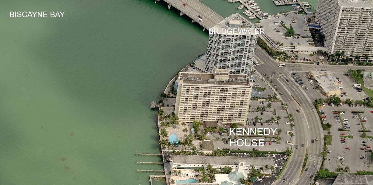 Aerial photo of Kennedy House