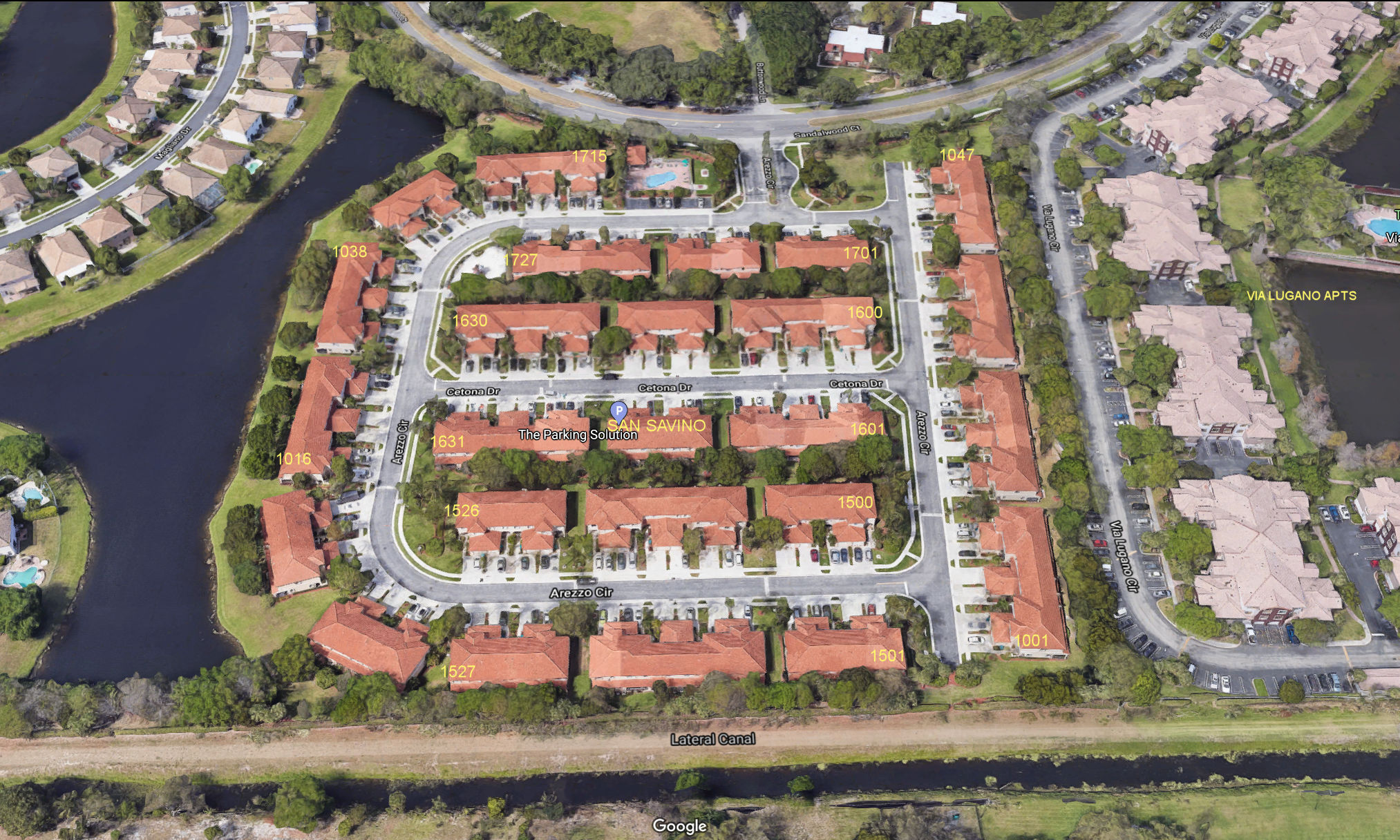 Aerial photo of San Savino