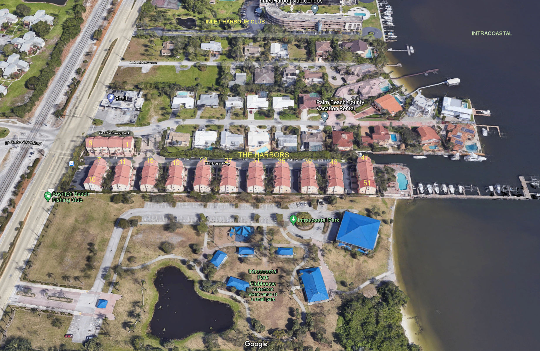 Aerial photo of Harbors (The)