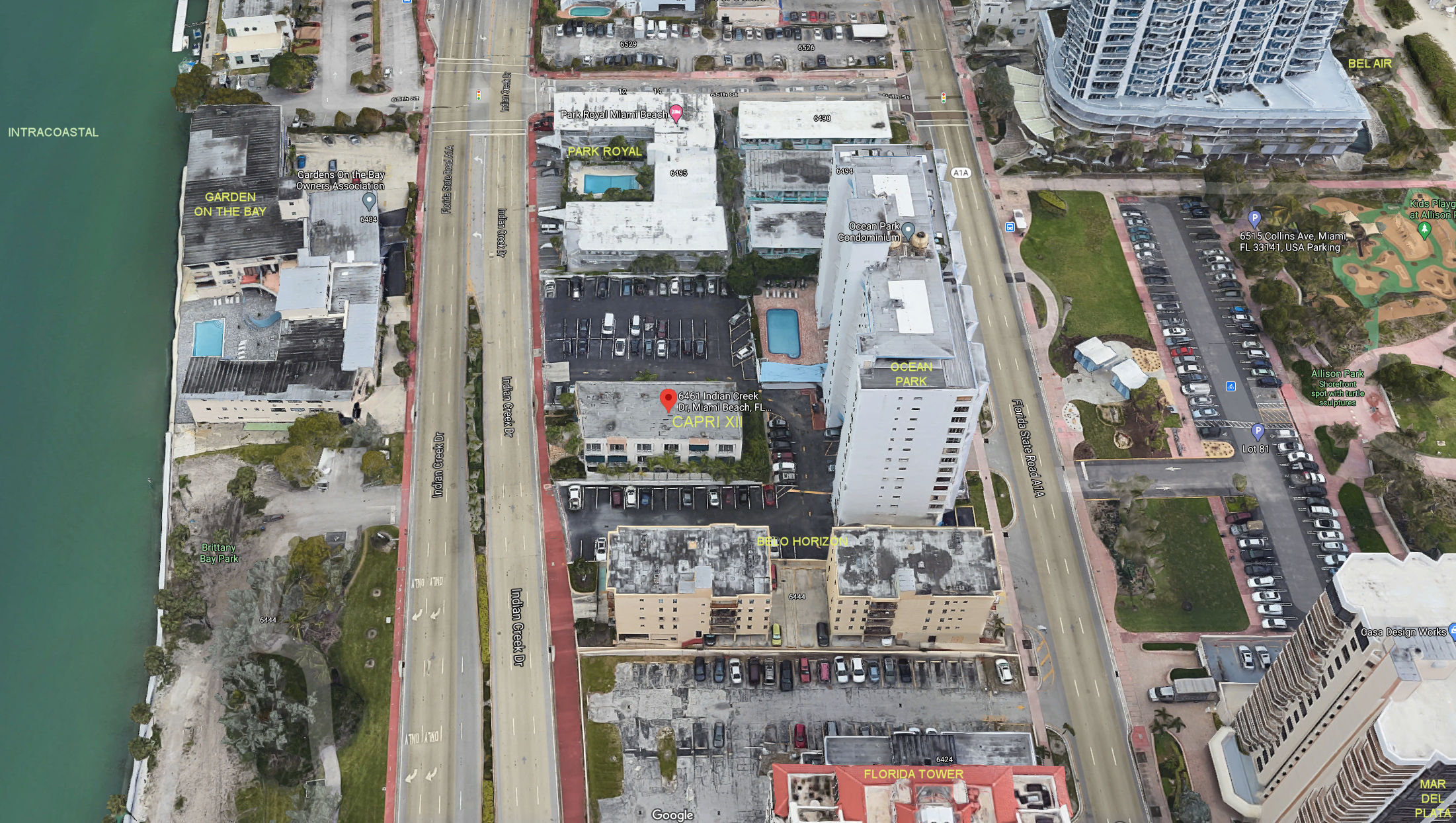 Aerial photo of Capri XII
