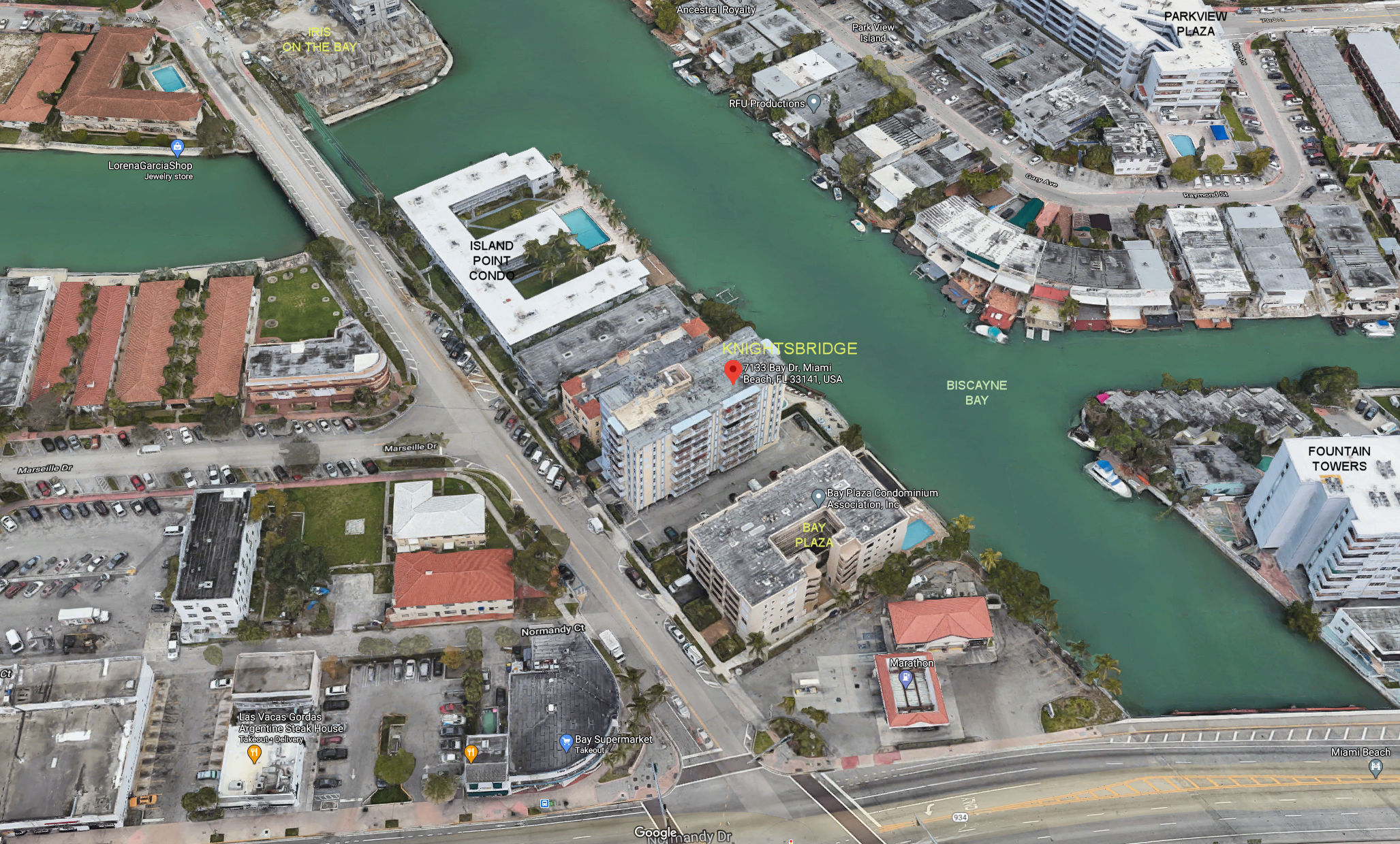 Aerial photo of Knightsbridge (The)