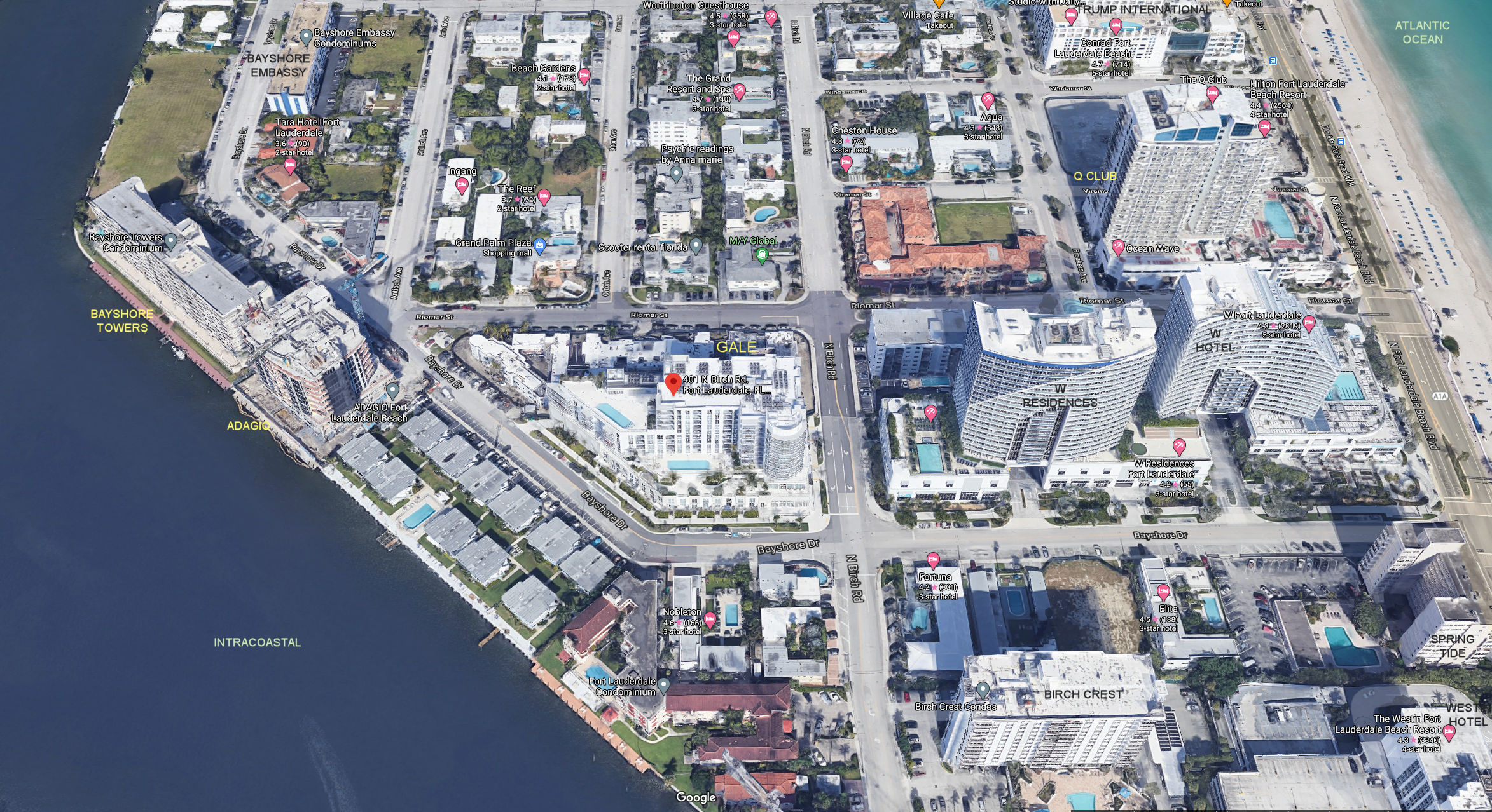 Aerial photo of Gale (Tiffany House)