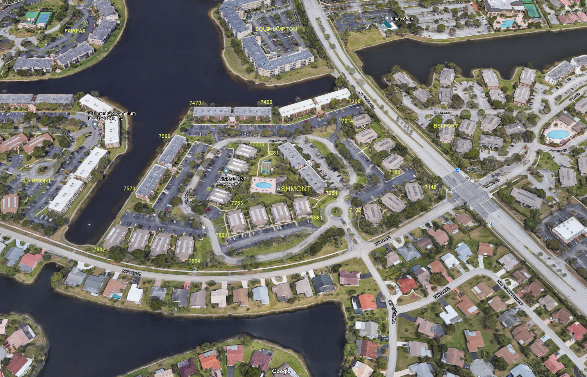 Aerial photo of Ashmont (Kings Point)