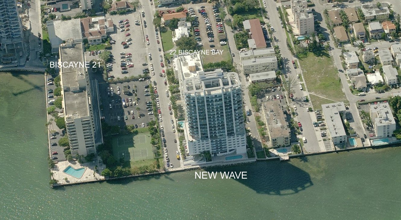Aerial photo of New Wave