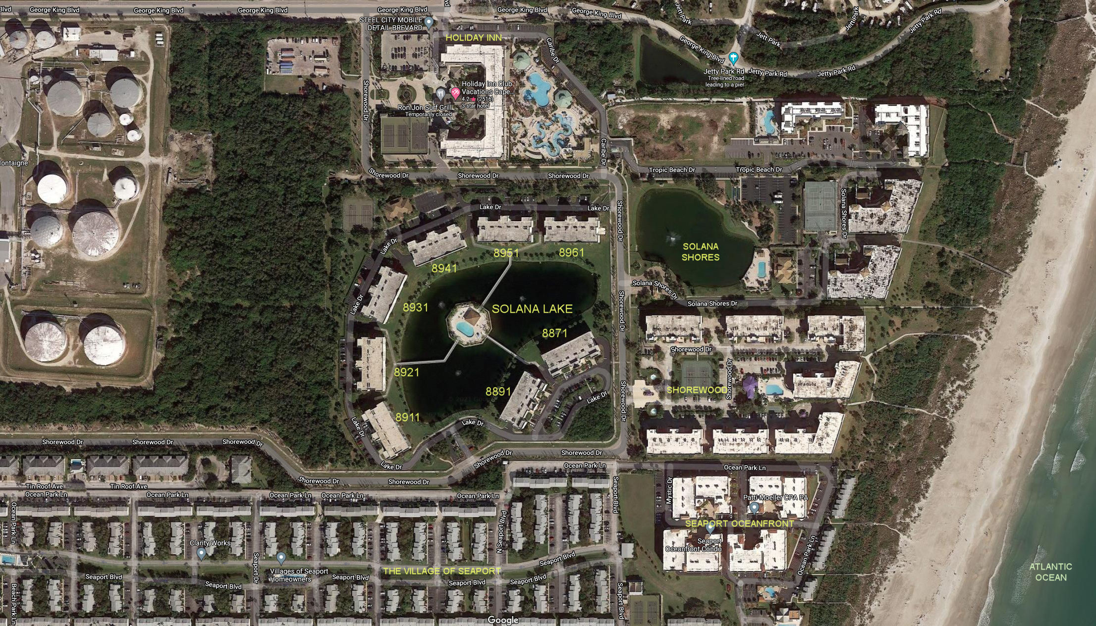 Aerial photo of Solana Lake 8871 to 8961