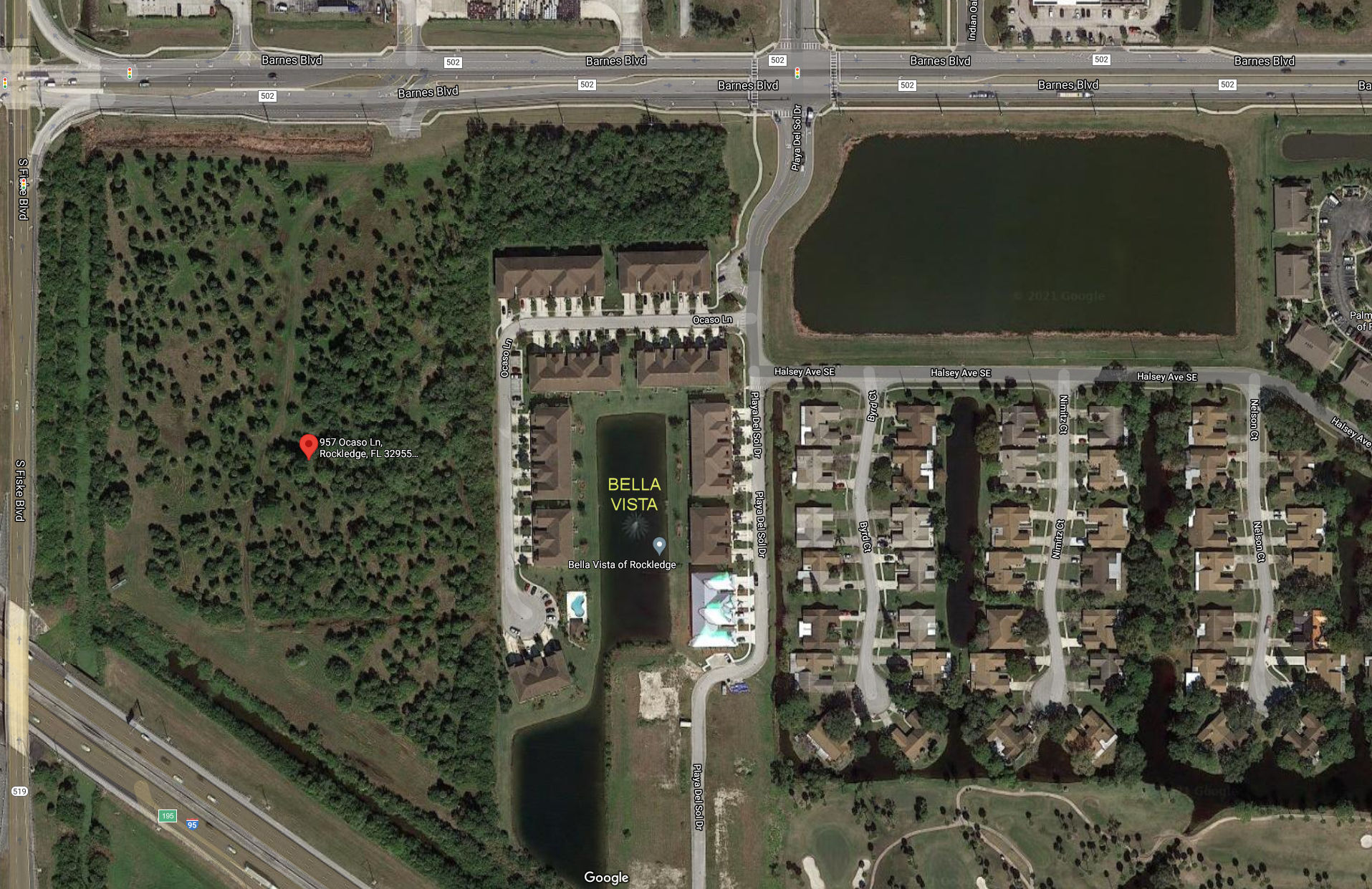 Aerial photo of Bella Vista