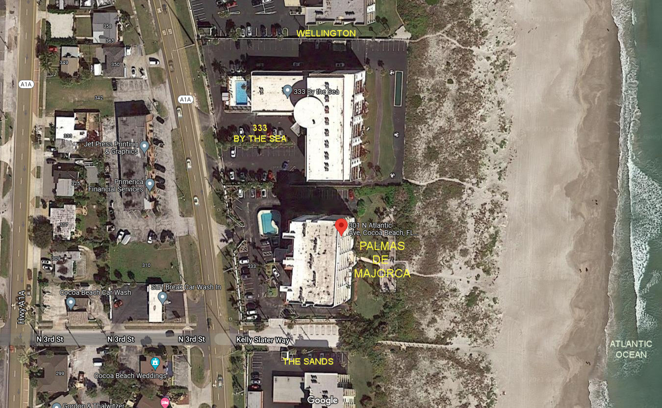 Aerial photo of Palmas de Majorca