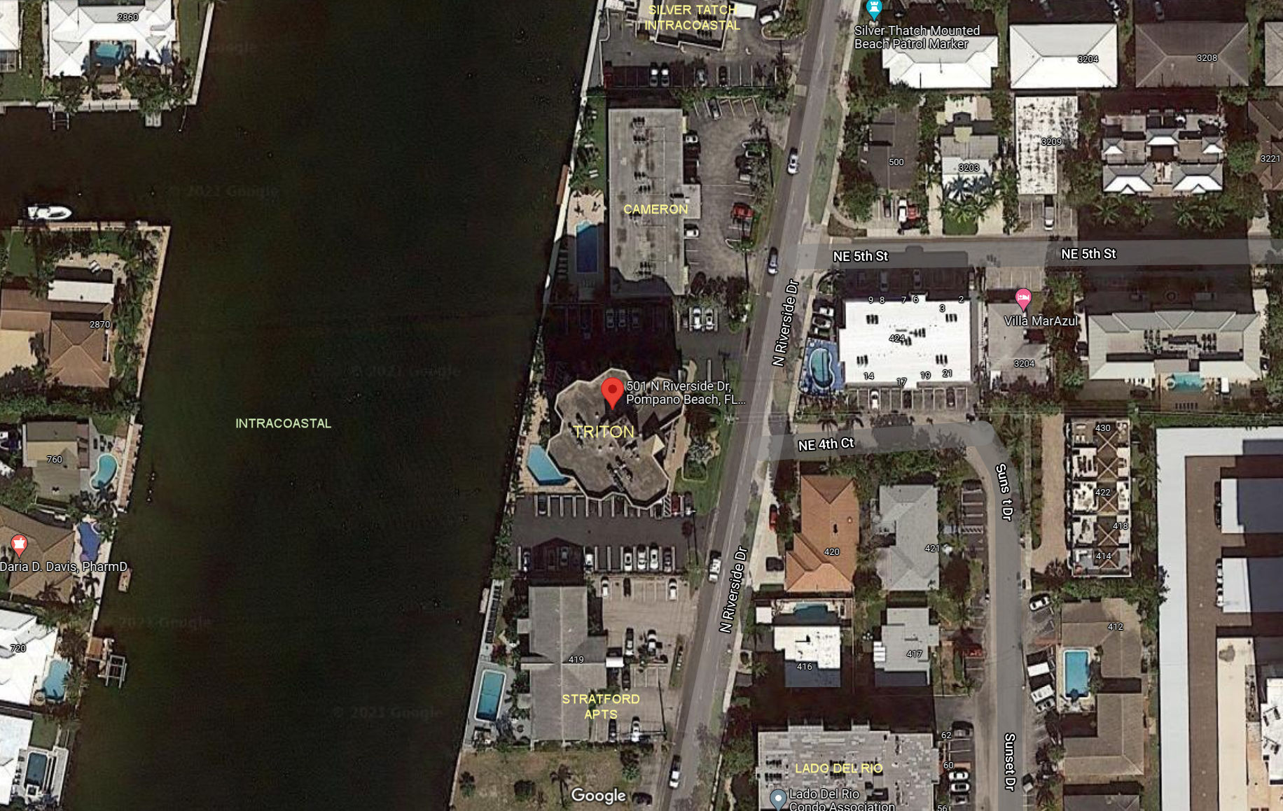 Aerial photo of Triton